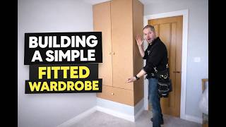 How to build a simple fitted wardrobe 