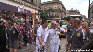 Amy Williams - The Olympic Torch Relay