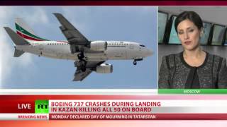 50 Dead as Passenger Jet Crashes in Central Russia