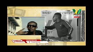 Dj Innox 256 Live on Tv West Chamuka Na Weekend Kikadde Night Alongside Lithan Mc