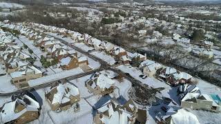 2022 Snow Storm in Spring Hill, Tennessee