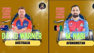 Foreign Cricketer In karachi Kings || Karachi Kings || King Of Sports