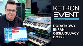 Ketron Event - Dodatkowy ekran obsługujący dotyk