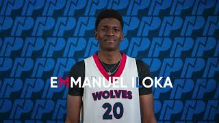 NWP Wolves - 5th Year Graduating Players -  Emmanuel Iloka - Men's Basketball