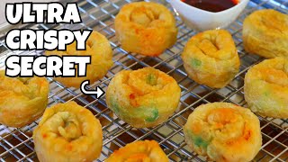 25-Min Crispy Rice Paper Shrimp Dumplings—Easy Trick No One Told You!
