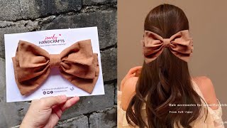 DIY Triple layer bow in one rectangle | Anjurisa-Inspired Hairbow |
