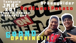 KAMOTE ON WHEELS GRAND OPENING | RED SWEET POTATO | MOTOVLOGGERS SUMUGOD!!