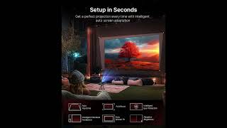 NexiGo Nova Mini 1080p Laser Projector with Netflix & 3D Glasses Tested