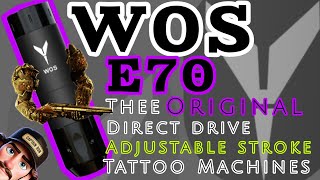 WOS E70 - Long Form Tattoo Machine Review - Warriors Tattoo Supply