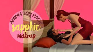 Sapphic Makeup | Sims 4 Animation