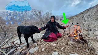 🌨️🌧️A nomadic mother's battle with deadly snow and rain | A breathtaking effort against winter