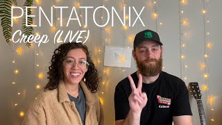 Pentatonix Creep (Live) (The Masked Singer) | Reaction