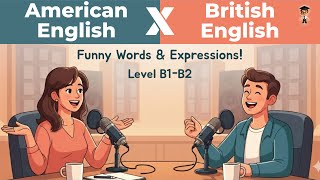 American vs British English Conversation Practice | Learn English the Fun Way! | Mr. English Podcast