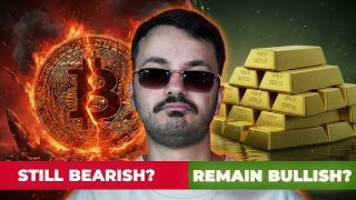 Bitcoin Still Bearish? Gold Prepares for the Next Move #BTC #gold