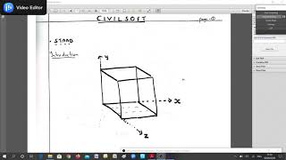 Civilsoft. Modelling simple beam in staad