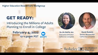 Get Ready: Introducing the Millions of Adults Planning to Enroll in College