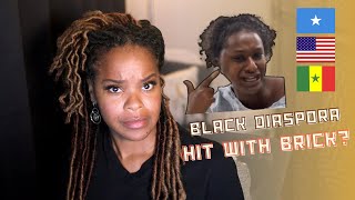 Black Woman + Diaspora Hit With a Brick?