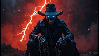 Face to Face with the Chained Skull Outlaw — Red Lightning & Blue Fire #darkcountry