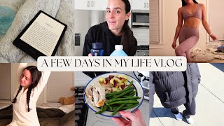 VLOG: routine & active days, back in my coffee era, reading vlog, recipe testing, high protein meals