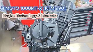 CFMOTO 1000MT-X Engine Teardown: The KTM 990 Connection Revealed!