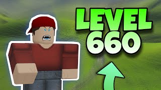 Level 660 (Road to level 700 in Roblox Arsenal)