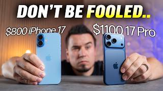 iPhone 17 vs 17 Pro - 10 MAJOR Differences after 2 Weeks!