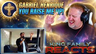 Gabriel Henrique - You Raise Me Up | REACTION