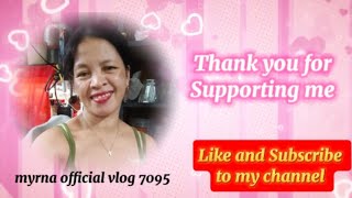 Myrna Official Vlog 7095 is live!