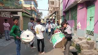 New Mahakal Dhol Tasha Party. 🎹 Played Tere Naina Mere Naino Se 🎧 At Nabadwip Saraswati Puja. 2026 🔥