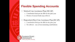 Benefits Orientation-Video 5-Flexible Spending and Health Savings Accounts