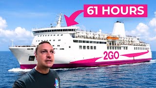 Philippines LONGEST Ferry Journey (Giant Boat To Manila)