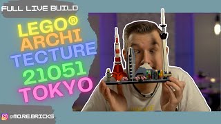 Lego Architecture | 21051 Tokyo - Full Live Build