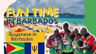 GUYANESE IN BARBADOS FUN TIME