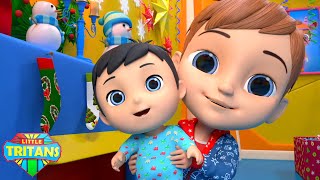 Babbo Natale Sta Arrivando in Città e Di Più Cartone Animato Rime per Bambini