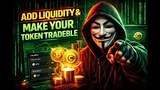 Add Liquidity & Make Your Crypto Token Tradeable in 5 Minutes (Part 2).
