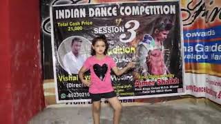 Dheeme Dheeme || Poorva kumar|| haridwar audition||Indian dance competition season 3