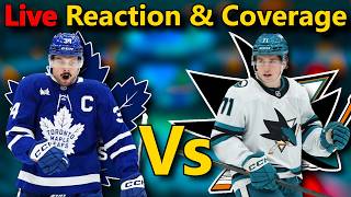 Sharks Control Their Destiny… But Can They Deliver? | Maple Leafs vs Sharks LIVE