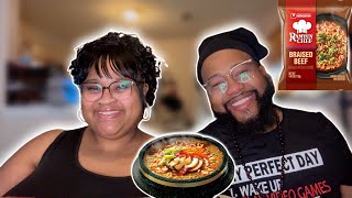 T&LEE TRY RAMEN| BRAISED BEEF MUKBANG