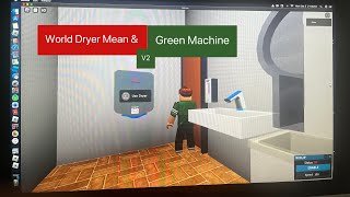 World Dryer VerdeDri Cicis Pizza, Commercial Map- Roblox