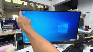 เทสรัน Touch Monitor HP รุ่น HP E24t G4, 23.8", 100-240V, Interface VGA, HDMI, DP, USB-A 3.2 Gen 1