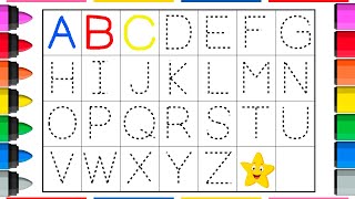 🅰️LEARN ABC ALPHABET FOR TODDLERS!🔠 ABC SONG/ LEARN AND COLORING!