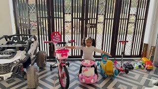 Darshika’s vehicles 🚗 Collection and New 🛴 Scooter😎||@Darshimeena 
