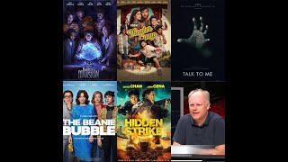 Reel Reviews: Haunted Mansion/ Talk To Me/ Theater Camp/ Hidden Strike/ The Beanie Bubble
