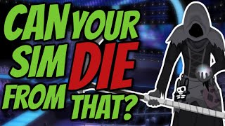 Can Your Sim Die From That? (GAME SHOW)