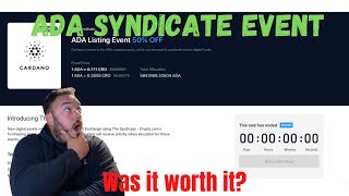 Crypto.com syndicate Event! Was it worth it?