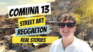 Medellín's 🇨🇴 Notorious Comuna 13 (Transforming A Slum Through Tourism) #travelvlog