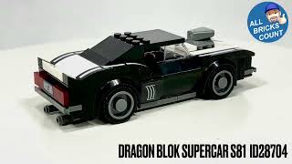Dragon Blok Super Champions S81 ID28704 mini review #DragonBlok #notLego #Lego #SpeedChampions #TRU