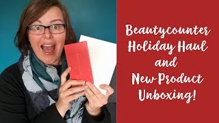 Beautycounter Holiday & New Product Unboxing (2018)