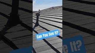 New Roof Already Showing Damage Signs #homeinspector #construction #roofdefect