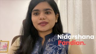 This is Dr. Nidarshana Pandian for Project Shakthi | #Solvable